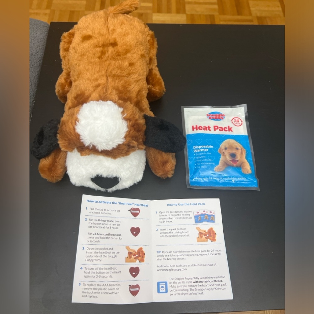 Snuggle Puppy Heat Pack and Plush Toy